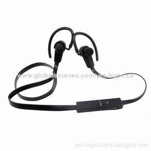 Waterproof Sports Stereo Bluetooth Headphones with 2,402-2,480MHz Frequency